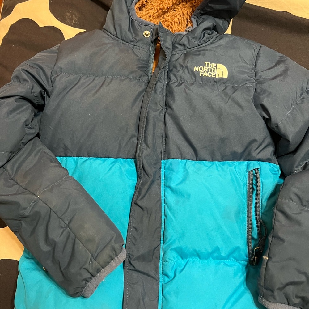The North Face Kids Two-Tone Puffer Jacket